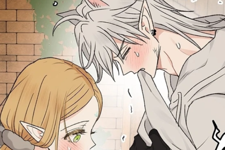 Read Manhwa The Mating of Elves Chapter 57 in English Scan, Naos Seems to Be Enjoying It