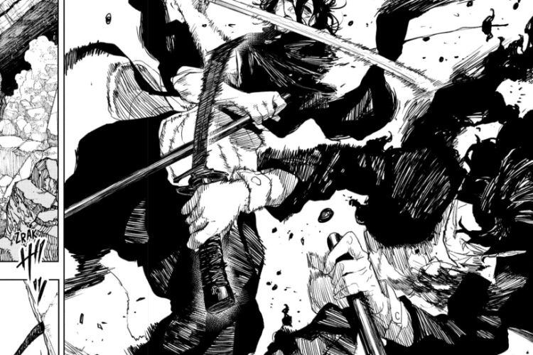 Link RAW Read of Manga Kagurabachi Chapter 112 English Scan, A Tense Battle