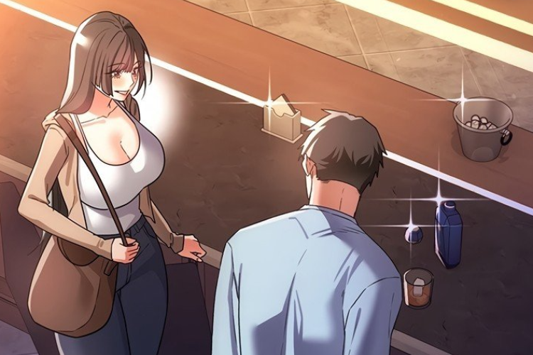 Read Manhwa Risky Deals and The Girl Next Door Chapter 57 English Scan, The Tension Escalated