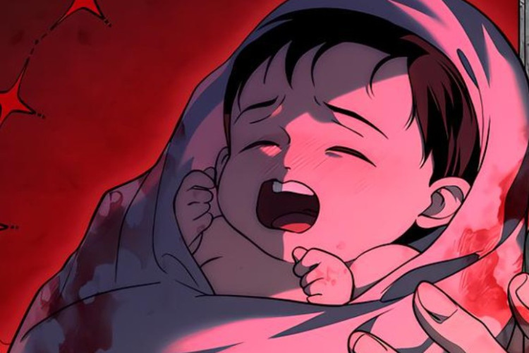 RAW Read Manhwa The Swan’s Grave Chapter 46 English Scan, The Long-Awaited Birth