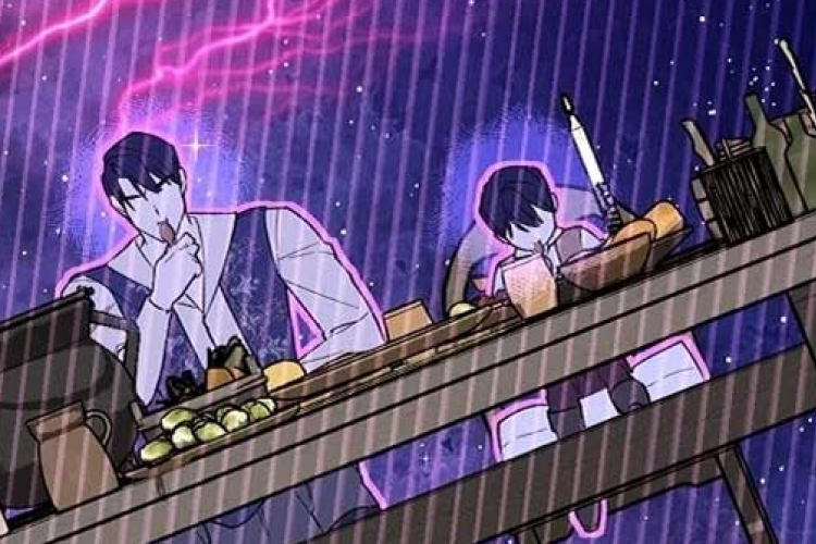 Manhwa How to Hide the Emperor's Child Chapter 121 Eng Sub, It's Really Funny To Enjoy Food Together, Even Though It's Really Awkward