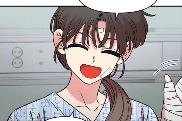 Update! Manhwa The Childhood Friend Complex (Just Friends) Chapter 76 English Subtitle, An Awkward Couple