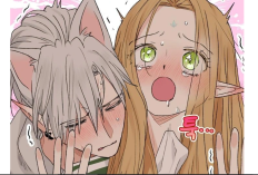 Spoilers of Manhwa The Mating of Elves Chapter 60 English Subtitle, Two Lovers in Love!